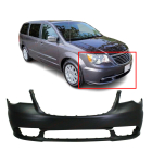 Primed Front Bumper Cover for 2011-2016 Chrysler Town & Country 68088967AA