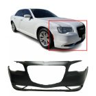 Front Bumper Cover For 2015-2023 Chrysler 300 W/O Park Holes Primed CH1000A21
