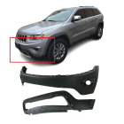 Front Bumper Cover Kit for 2014-2016 Jeep Grand Cherokee W/O Park Hls CH1014105