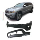 Front Bumper Cover Kit for 2014-2016 Jeep Grand Cherokee W/O Park Hls CH1014105