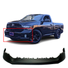 Primed Front Bumper Top Cover Pad for 2013-2018 Dodge Ram 1500 Pickup Truck