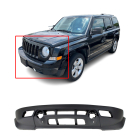 Front Lower Bumper Cover For 2011-2017 Jeep Patriot W/O Molding Holes CH1015110