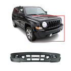 Front Lower Bumper Cover For 2011-17 Jeep Patriot w/Fog Light/Mldg Hole Textured