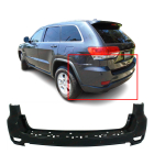 Rear Bumper Cover for 2011-2015 Jeep Grand Cherokee 11-15 W/ Park Sensors Primed