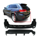 Rear Bumper Cover Kit for 2011-2015 Jeep Grand Cherokee CH1100954 CH1195101