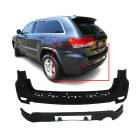 Rear Bumper Cover Kit for 2011-2015 Jeep Grand Cherokee W/Park Hls CH1100954