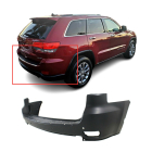 Rear Bumper Cover for 2014-2015 Jeep Grand Cherokee w/Parking Aid Holes