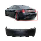 Rear Bumper Cover For 2015-2018 Chrysler 300 W/Park Holes Primed CH1100A00