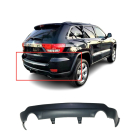 Primed Rear Lower Bumper Cover Fascia for 2014-2021 Jeep Grand Cherokee Sport