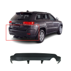 Rear Lower Bumper Cover For 2011-2018 Jeep Grand Cherokee With Single Exhaust