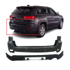 Rear Bumper Cover Kit for 2014-2015 Jeep Grand Cherokee W/Park Hls CH1100985