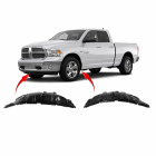 Set of 2 Fender Liners for Dodge RAM 1500 2013-2018 CH1248179 CH1249179 55112807