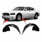 Set of 2 Fender Liners for Dodge Charger, Magnum 2005-2010 CH1250128 CH1251128