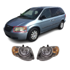 Set of 2 HeadLights for Chrysler Town&Country Voyager 2005-2007