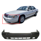 Front Bumper Cover For 2006-2011 Mercury Grand Marquis w/ fog lamp holes Primed