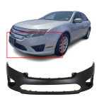 Primed Front Bumper Cover Fascia for 2010 2011 2012 Ford Fusion S 10 11 12