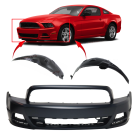 Bumper Cover & Fender Liner Kit for Ford Mustang 2013-2014