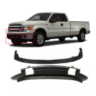 Front Bumper Cover Kit For Ford F-150 XL 2009-2014 W/Fog Hls FO1000643
