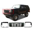 Grille and HeadLight Bezel Kit For Ford Bronco 1992-1998 FO1200179 F2TZ-8200C