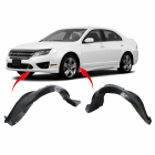 Set of 2 Fender Liners for Ford Fusion 2010-2012 FO1248143 FO1249143