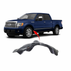 Front Left Driver Side Fender Liner For 2010-2014 Ford F-150 FO1248146