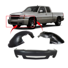 Bumper Cover & Fender Liner Kit for Chevrolet Silverado 1500