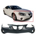 Bumper Cover for Pontiac Grand Prix 2004-2008