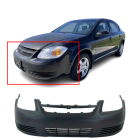 Primed Front Bumper Cover for 2005-2010 Chevy Chevrolet Cobalt Base LS LT