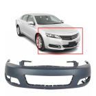 New Front Bumper Cover for Chevrolet Impala 2006-2016 GM1000764