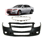 Front Bumper Cover and Grille Kit For Chevrolet Malibu 2008-2012 GM1000858