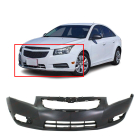 Primed Front Bumper Cover For 2011-2014 Chevy Chevrolet Cruze Base LS LT LTZ