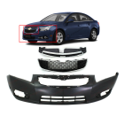 Front Bumper Cover and Grille Set Kit For 2011-2014 Chevrolet Cruze. GM1000924
