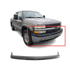 Primed Front Upper Bumper for 2000-2006 Chevrolet Tahoe Suburban GM1051107