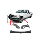 Bumper Cover & Fender Liner Kit for Chevrolet Silverado 2003-2007