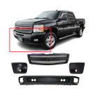 Bumper Cover & Grille Kit for Chevrolet Silverado 2007-2013