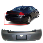 Rear Bumper Cover Replacement for 2006-2016 Chevy Impala w/ Dual exhaust 06-16 GM1100736