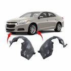 Set of 2 Fender Liners for Chevrolet Malibu 2013-2016 GM1248235 GM1249235