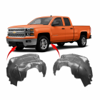 Set of 2 Fender Liners for Chevrolet Silverado 2014-2015 GM1248237 GM1249237