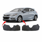 Set of 2 Fender Liners for Chevrolet Cruze 2016-2018 GM1248264 GM1249264