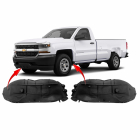 Set of 2 Fender Liners for Chevrolet Silverado 2016-2019 GM1248280 GM1249280