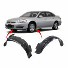 Set of 2 Fender Liners for Chevrolet Impala 2006-2013 GM1250122 GM1251122
