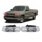 Set of 2 HeadLights for Chevrolet Silverado Suburban Tahoe 1999-2006