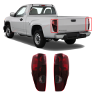 Set of 2 TailLights for Chevrolet Colorado 2004-2012 GM2800164 GM2801164