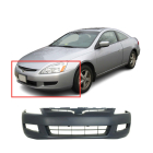 Front Bumper Cover For 2003-2005 Honda Accord Coupe EX w Fog Light holes