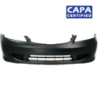 Primed Front Bumper Cover for 2004-2005 Honda Civic Coupe 04711S5AA91ZZ CAPA