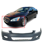 Primed Front Bumper Cover Fascia for 2006 2007 Honda Accord Coupe 06 07