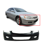 Primed Front Bumper Cover for 2006-2007 Honda Accord Sedan EX LX SE Hybrid