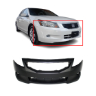 Primed Front Bumper Cover for 2008 2009 2010 Honda Accord Coupe 2 Door