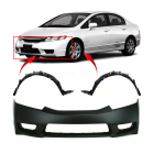 Bumper Cover & Fender Liner Kit for Honda Civic 2009-2011