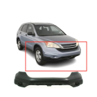 Front Upper Bumper Cover For 2010-2011 Honda CR-V w/ fog light holes